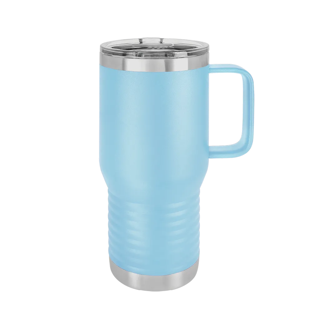 Polar Camel Handle Mug 20 oz Light Blue