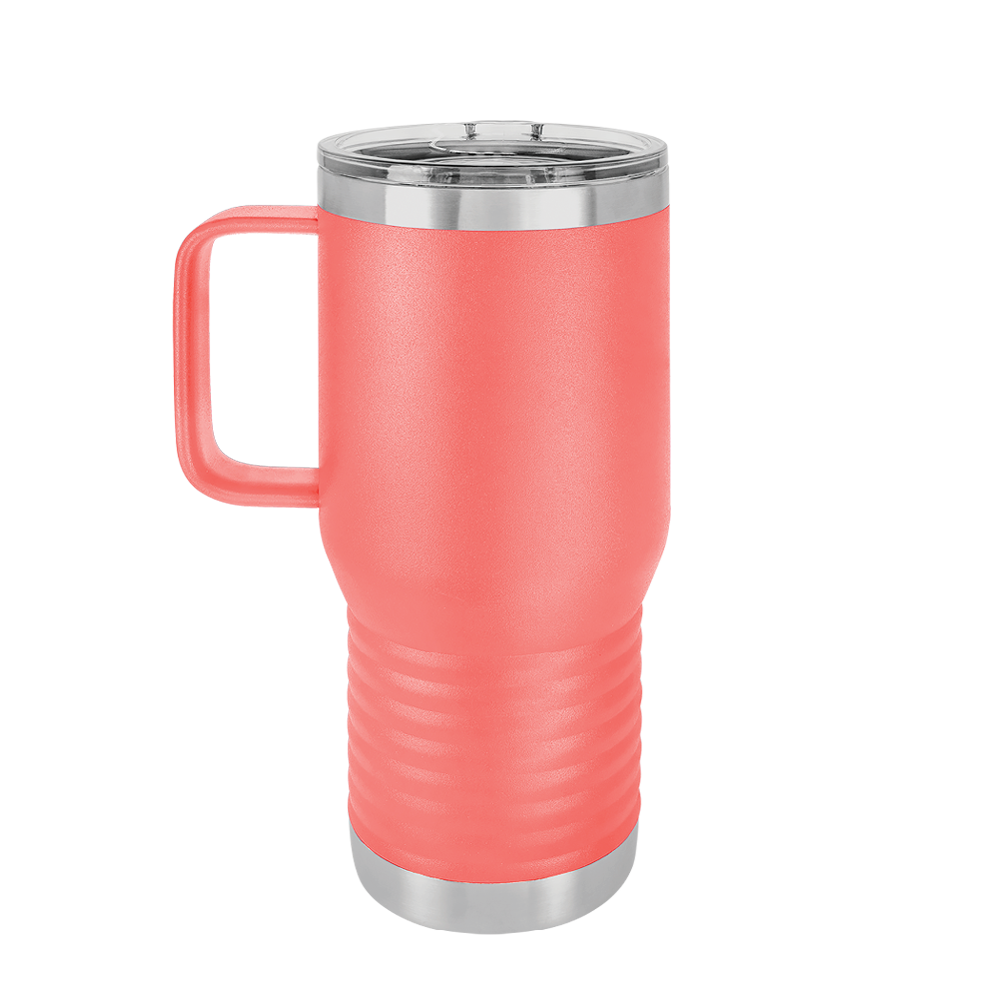 Polar Camel Handle Mug 20 oz Coral