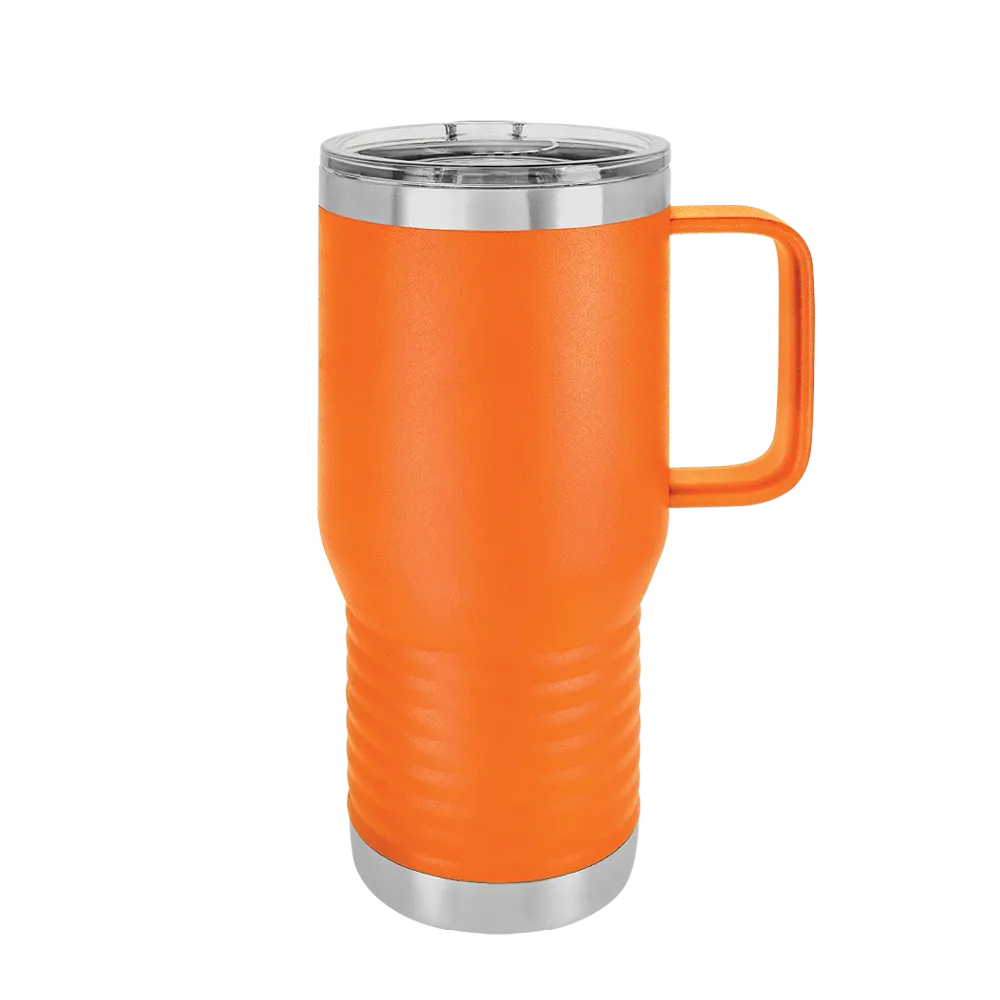 Polar Camel Handle Mug 20 oz Orange