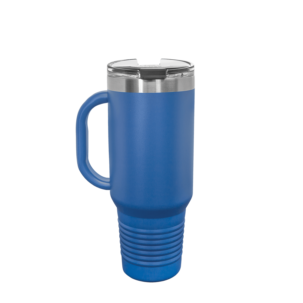 Polar Camel Straw Lid Mug 40 oz Royal Blue