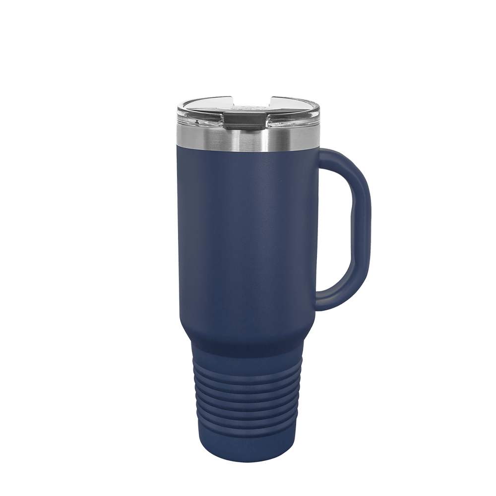 Polar Camel Straw Lid Mug 40 oz Navy