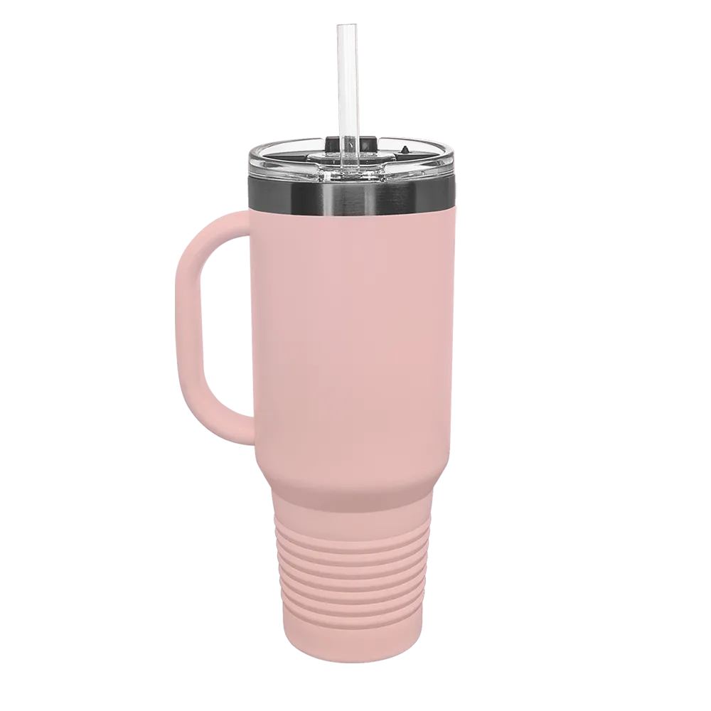 Polar Camel Ion Plated Straw lid Mug