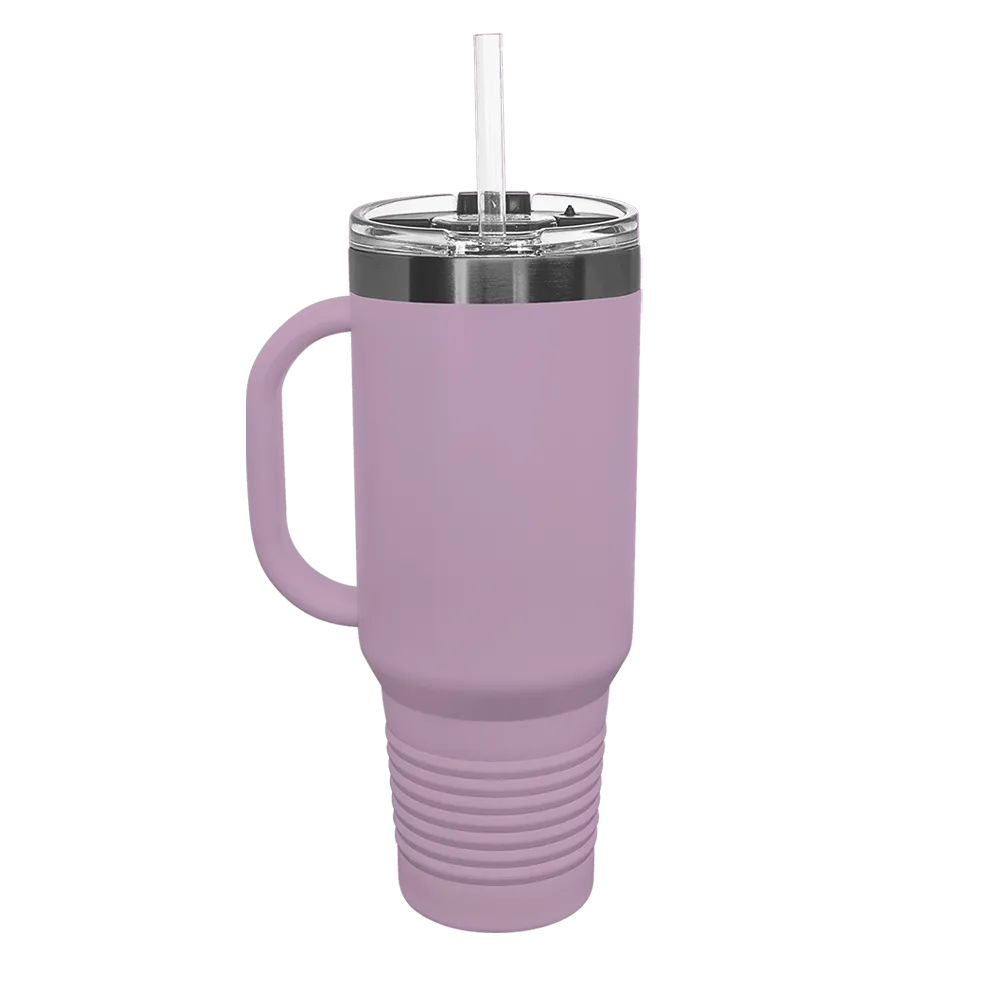 Polar Camel Ion Plated Straw lid Mug