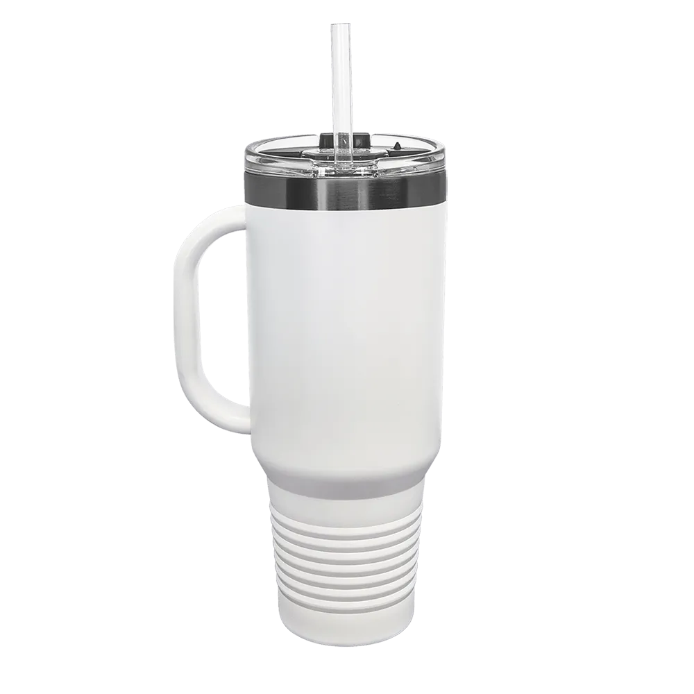 Polar Camel Ion Plated Straw lid Mug