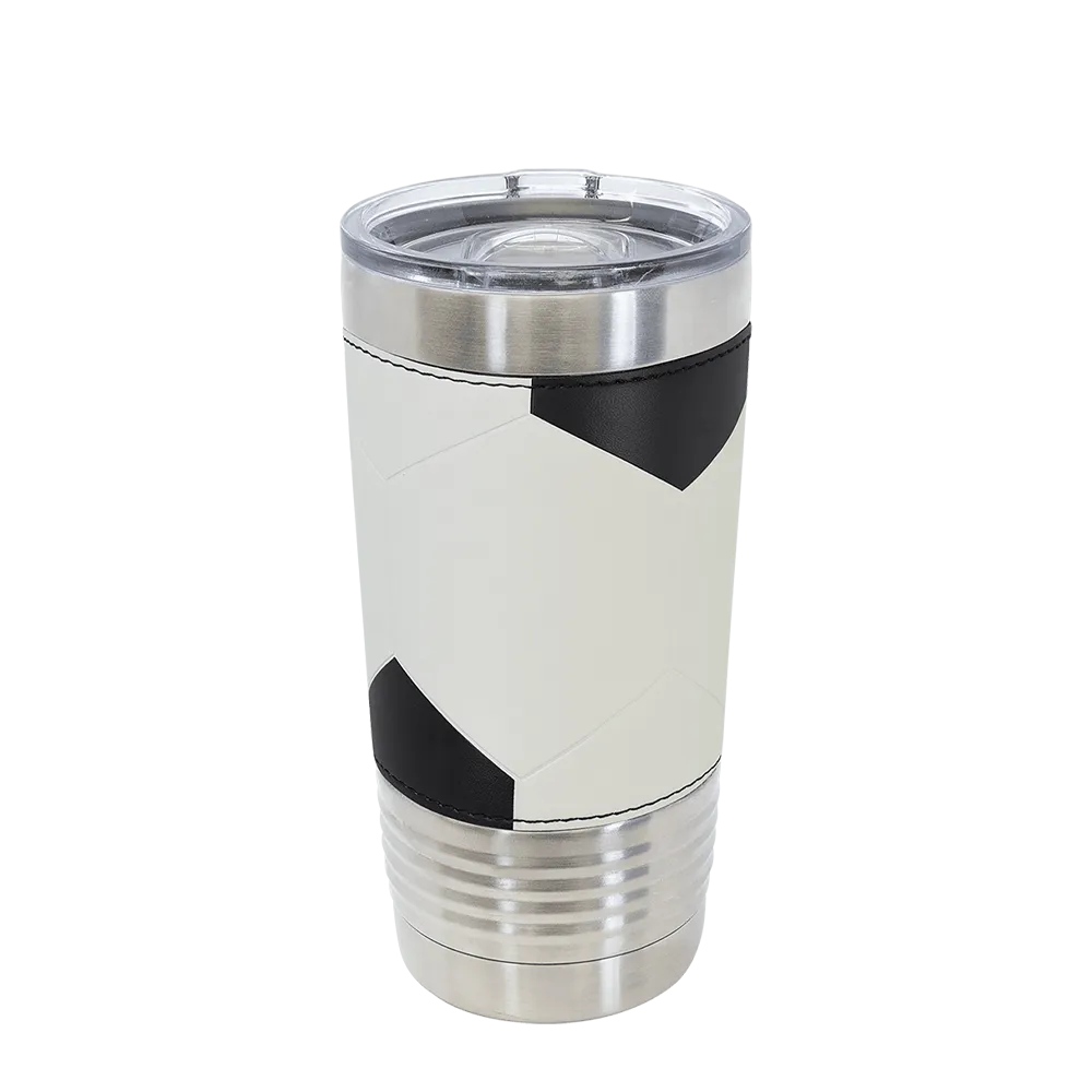 Polar Camel Sports Themed Tumbler 20 oz Soccer ball
