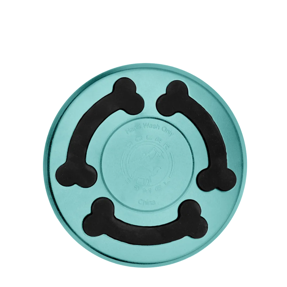 Polar Camel Pet Bowl 64 oz Teal