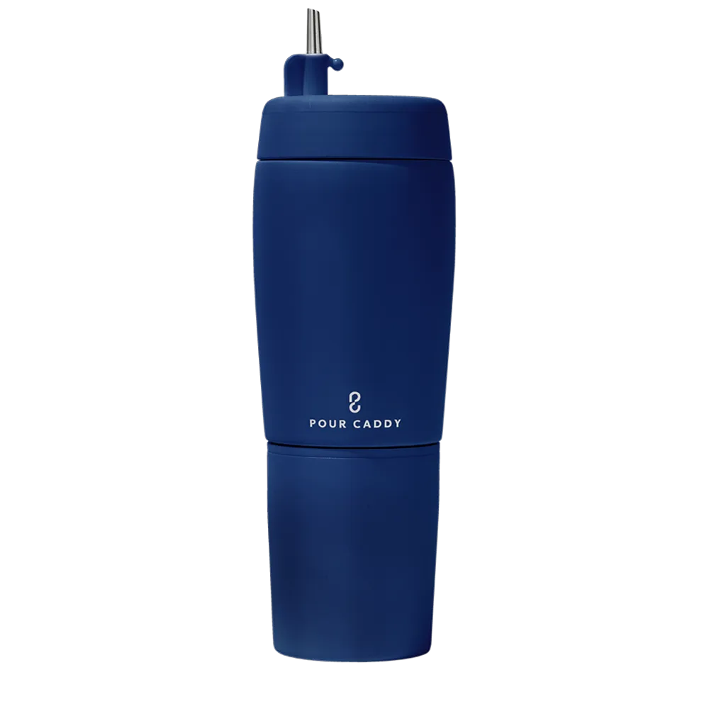 Pour Caddy Stainless Steel Flask Set