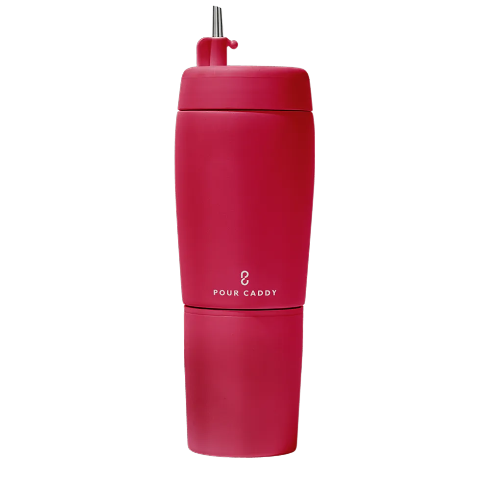 Pour Caddy Stainless Steel Flask Set
