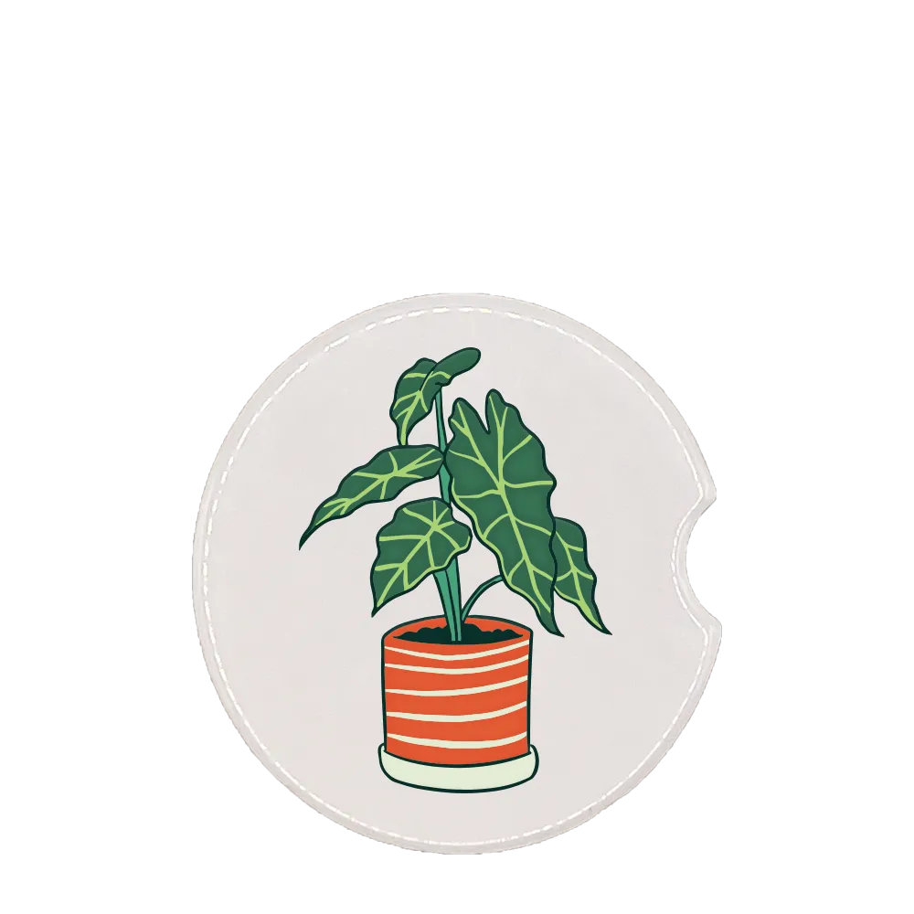 Potted Plant Car Coaster