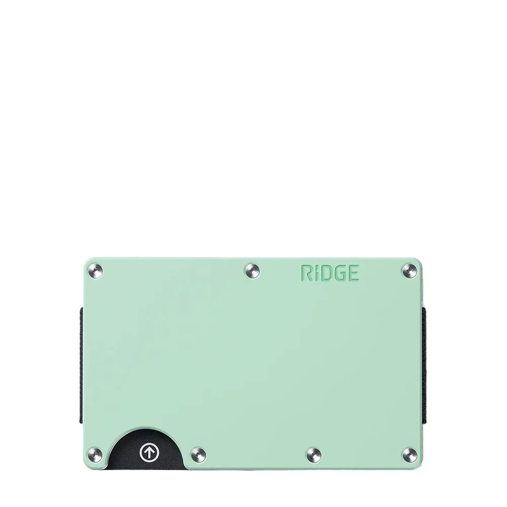 Customized Aluminum Wallet | Money Clip Wallet from The Ridge Back View