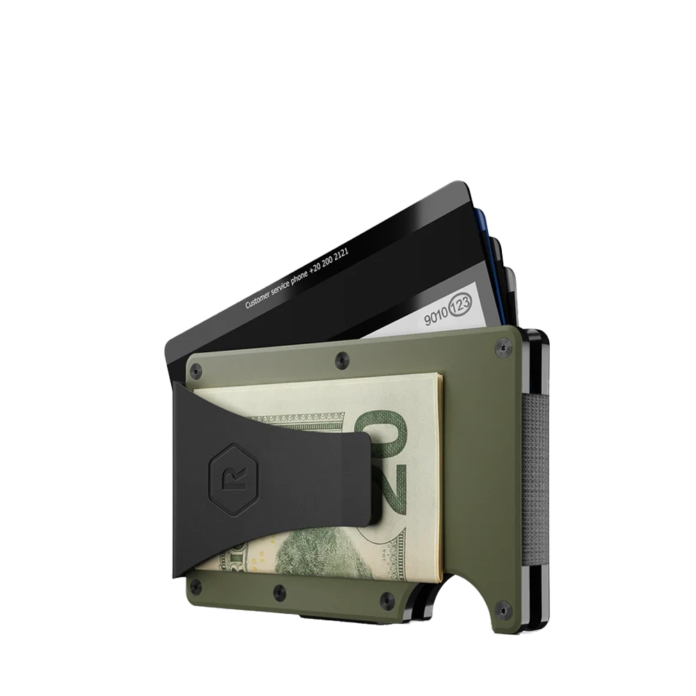 Customized Aluminum Wallet | Money Clip Wallet from The Ridge Back View