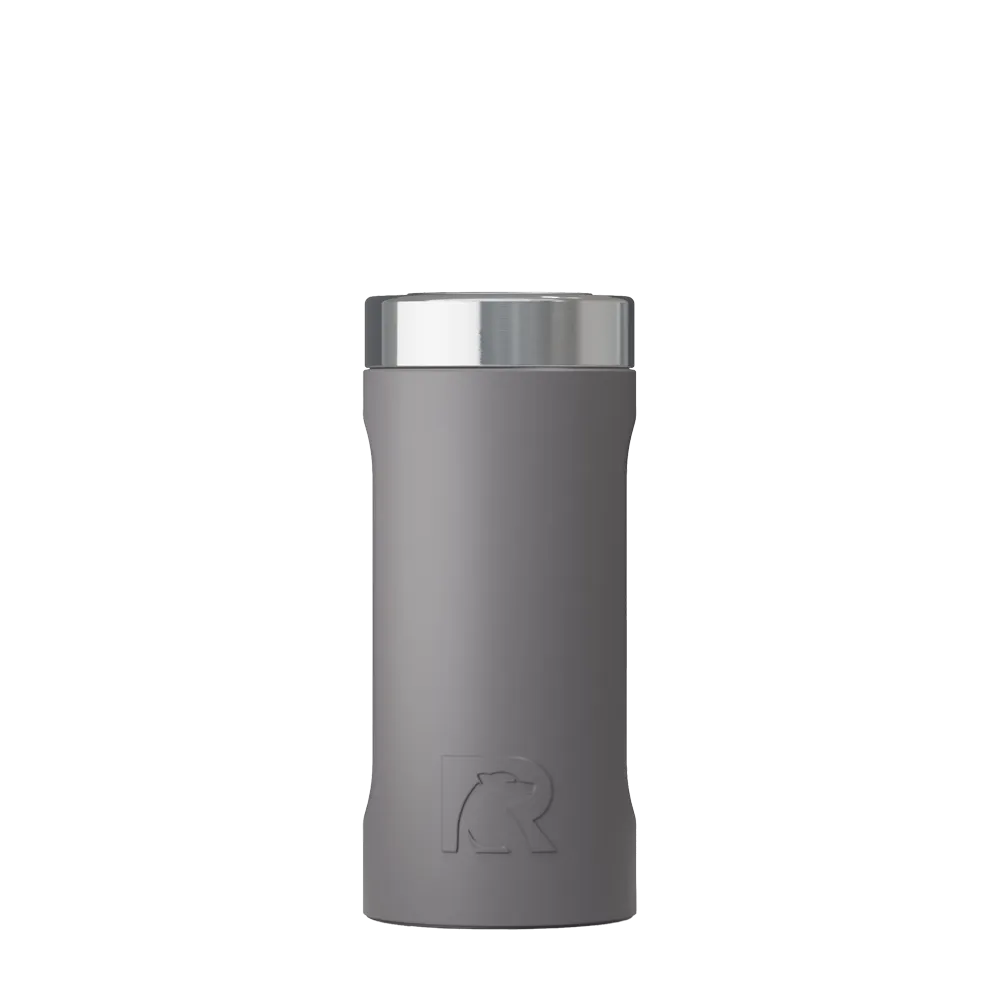 Front customization side of the RTIC Essential Can Cooler 24 oz in Graphite