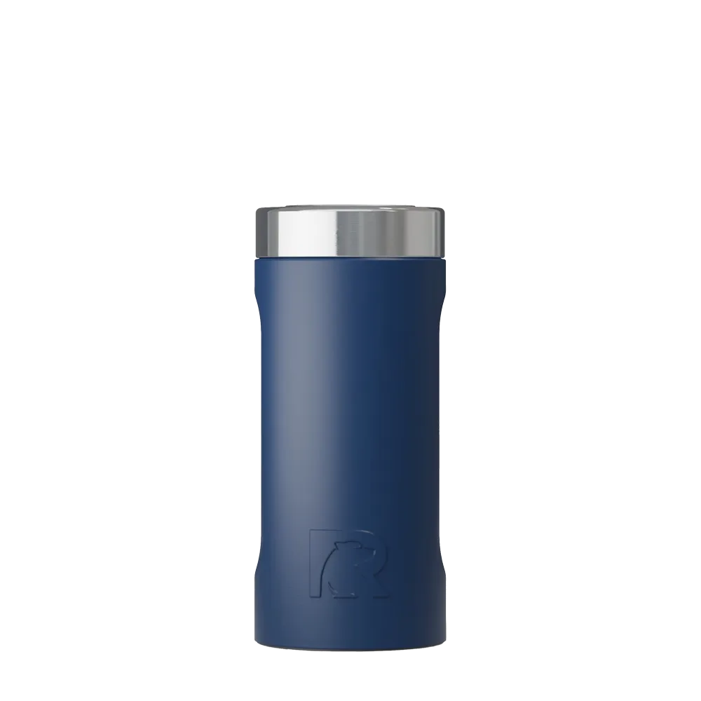 Front customization side of the RTIC Essential Can Cooler 24 oz in Navy