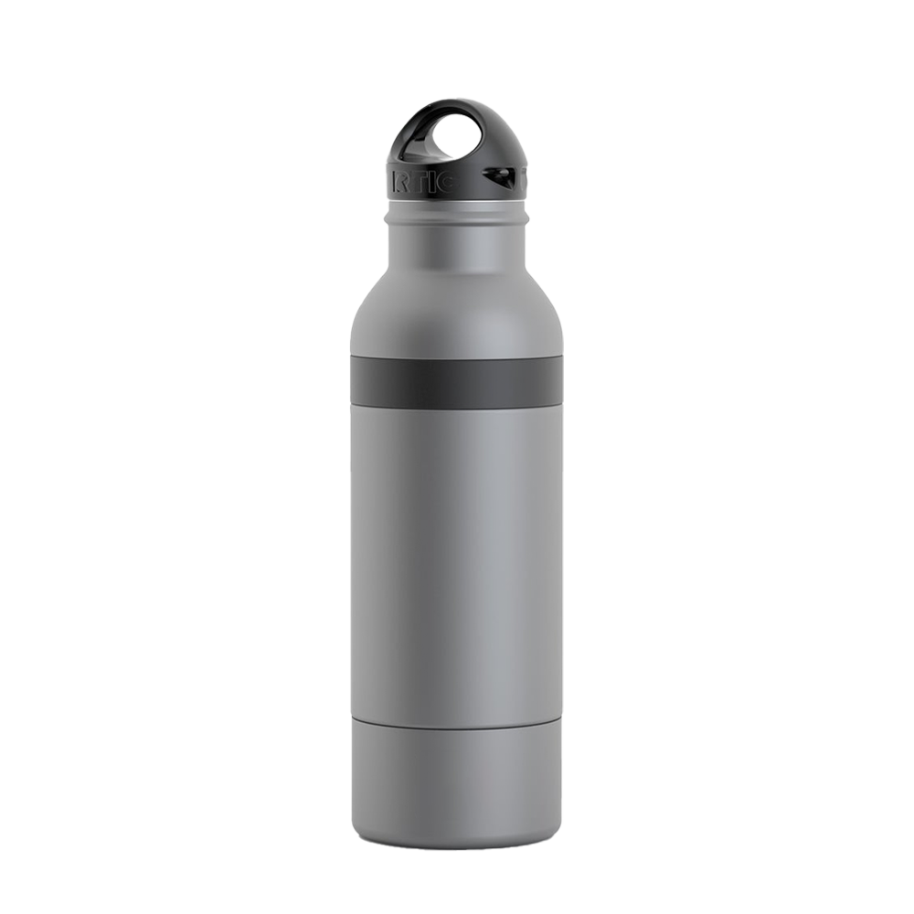 Back customization side of the RTIC Bottle Chiller in Graphite