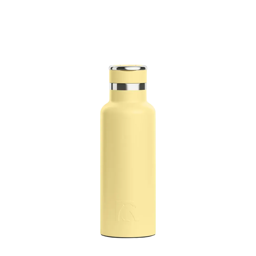 Front customization side of the RTIC Journey Bottle 16 oz in Sunlight