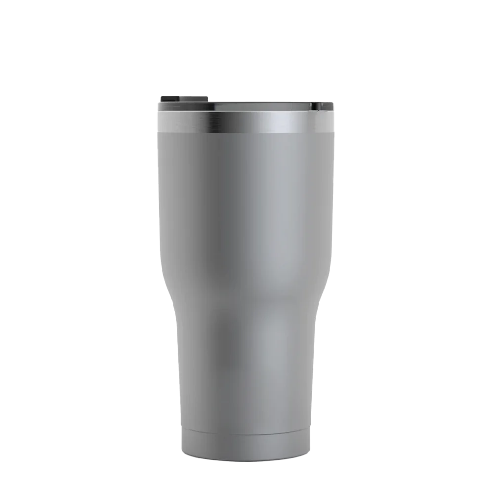 Front customization side of the RTIC Tumbler 30 oz in Graphite
