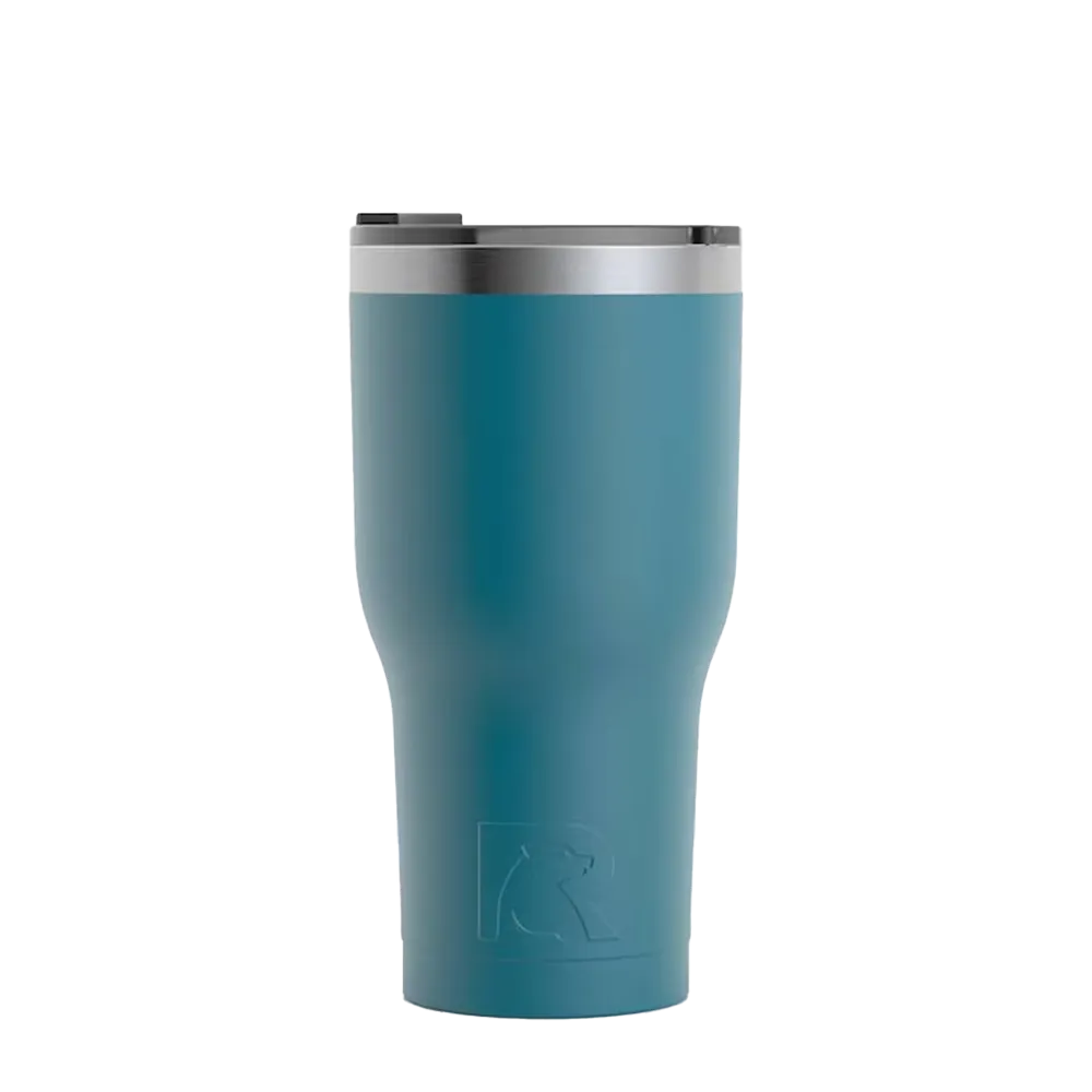 Back customization side of the RTIC Tumbler 30 oz in Deep Harbor