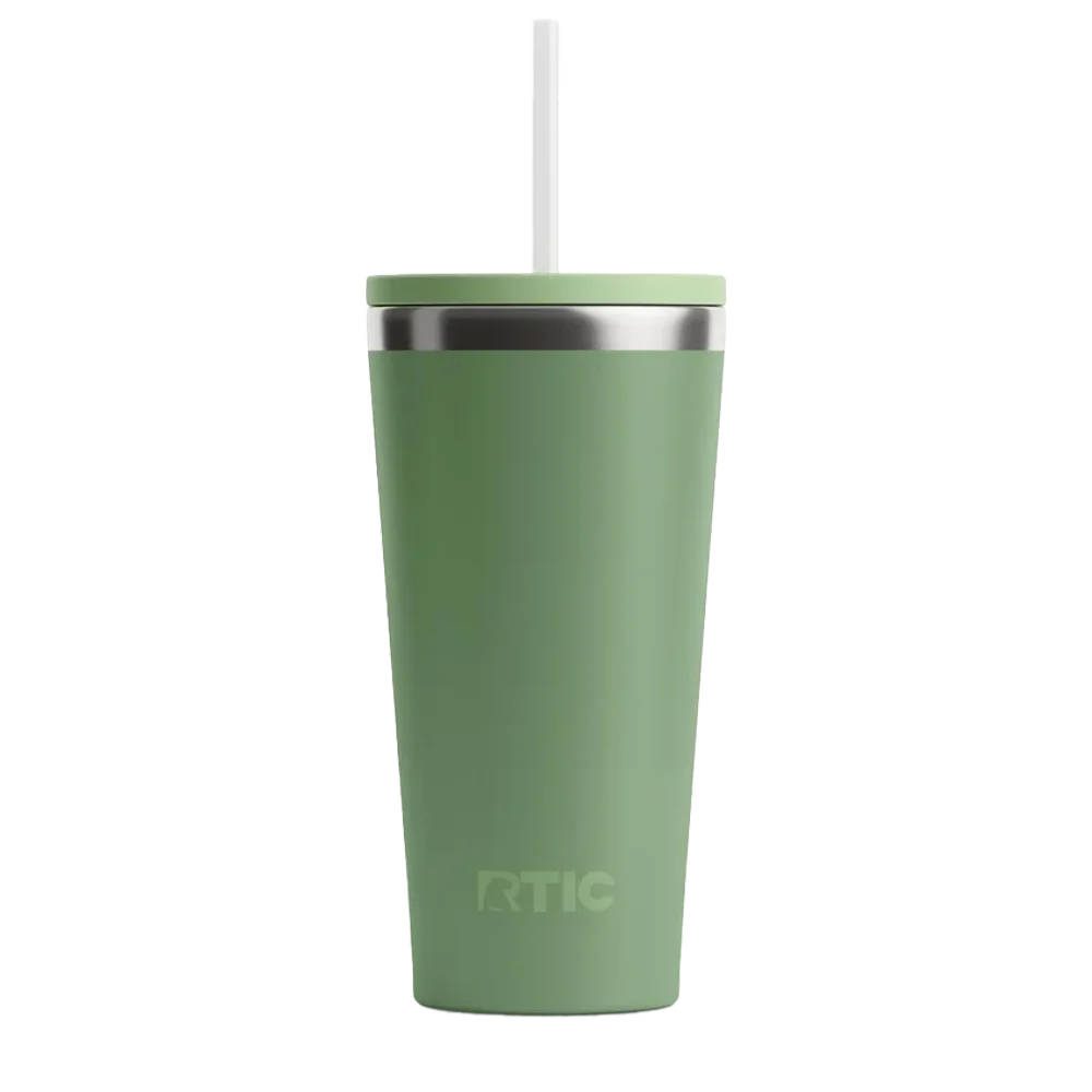 Front customization side of the RTIC Everyday Tumbler 20 oz in Sage