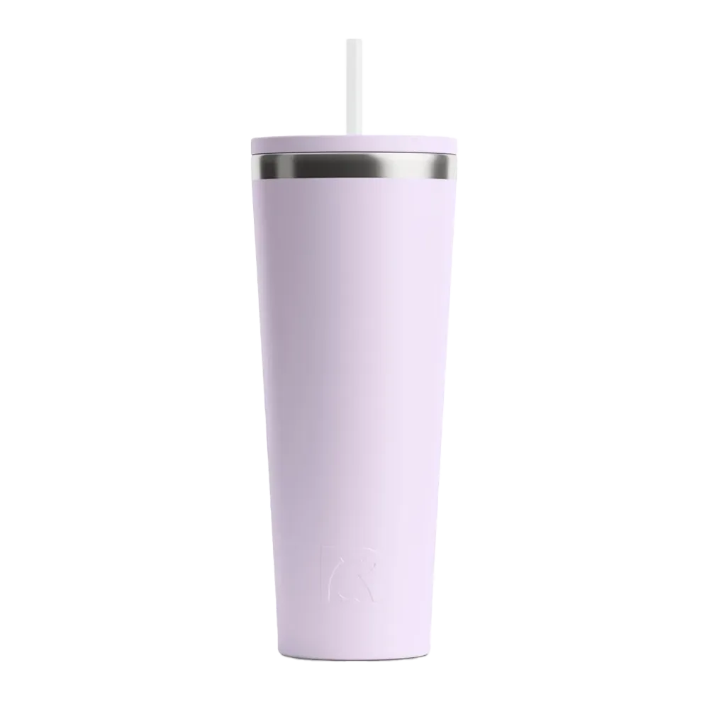Front customization side of the RTIC Everyday Tumbler 28 oz in Dusty Lilac