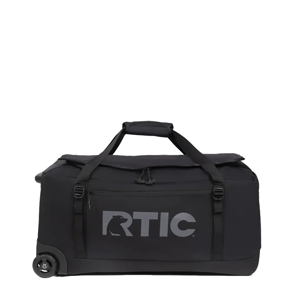 Customized RTIC Rolling Duffle Bag | Large in Black
