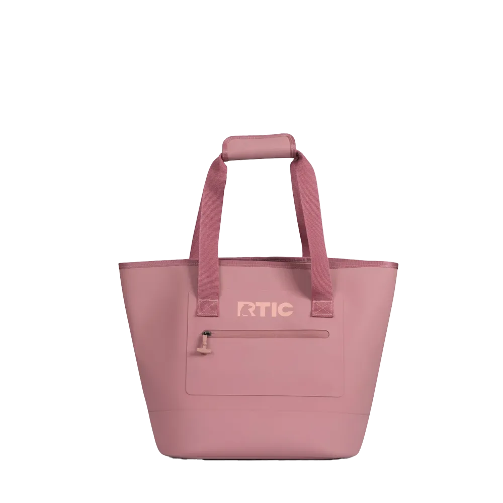 Front customization side of the RTIC Ultra Tough Tote Small in Snapdragon