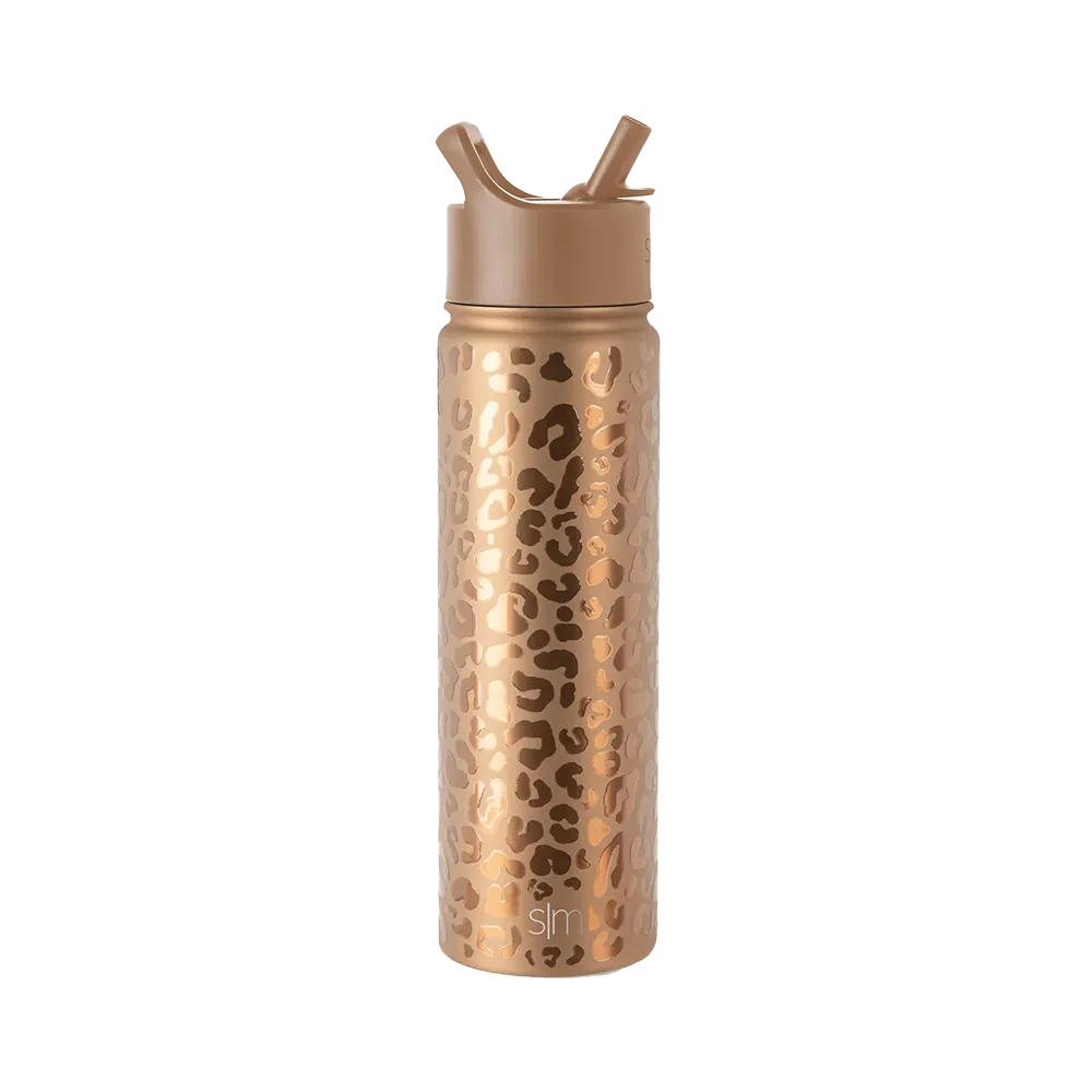 Customized Summit Water Bottle Straw Lid 22 oz Water Bottles from Simple Modern