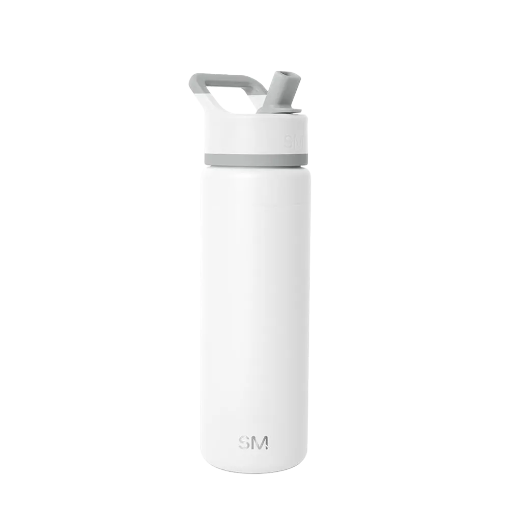 Simple Modern Summit Water Bottle 22 oz Winter White
