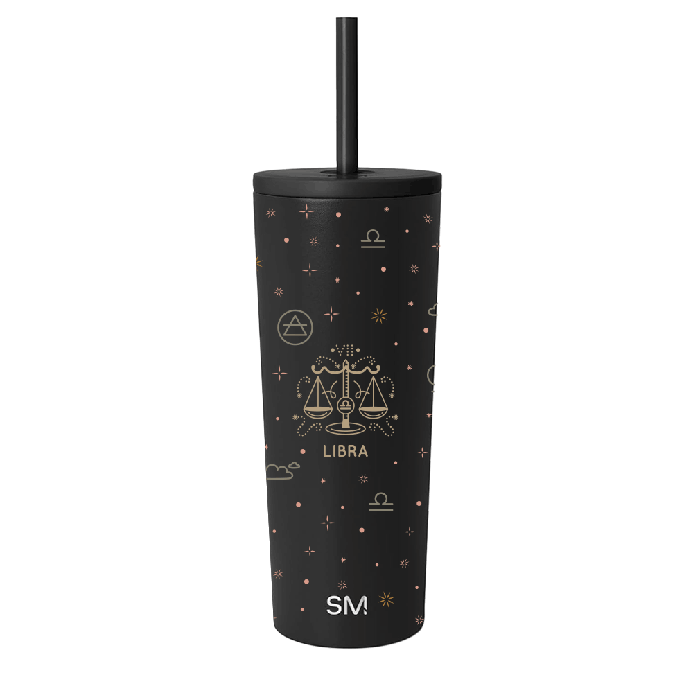 Simple Modern 24 oz Classic Tumbler Zodiac Collection #color_midnight-black