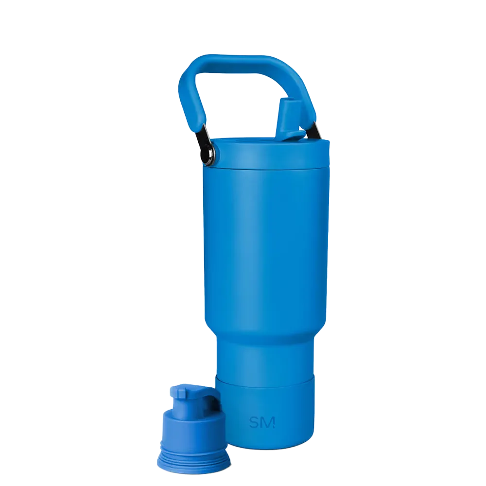 Simple Modern Trek Pivot Tumbler 30 oz Supersonic Blue