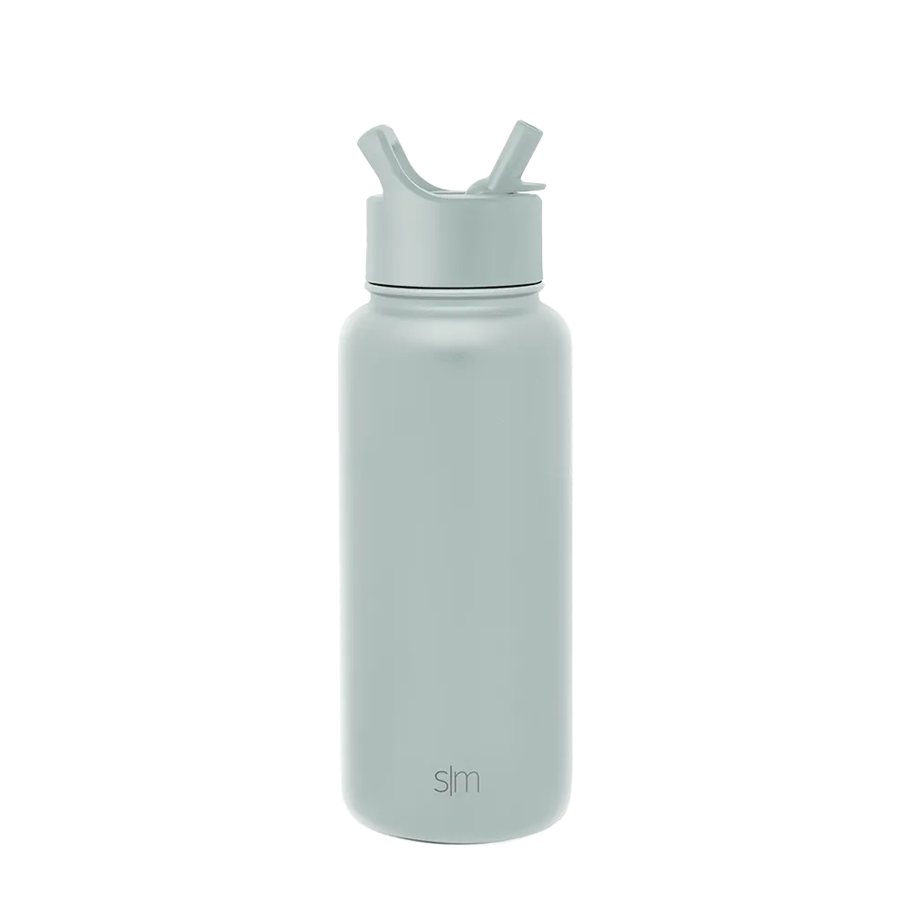 Customized Summit Water Bottle Straw Lid 32 oz Water Bottles from Simple Modern