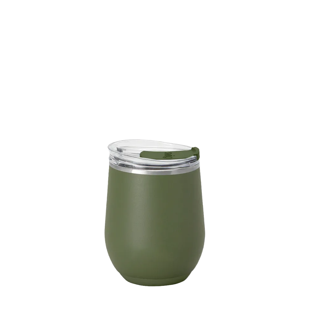 Swig Wine Tumbler 12 oz Olive