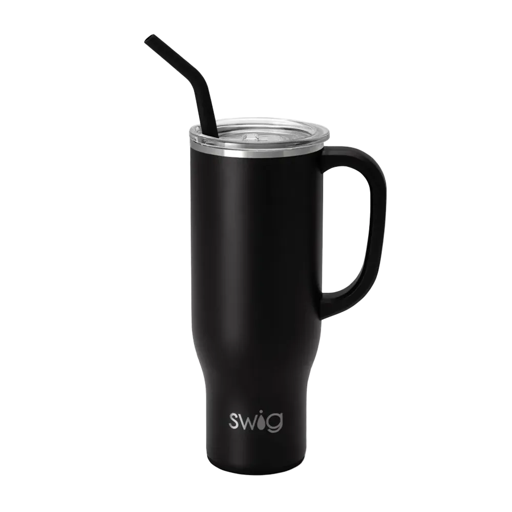 Swig Mega Mug 30 oz Black