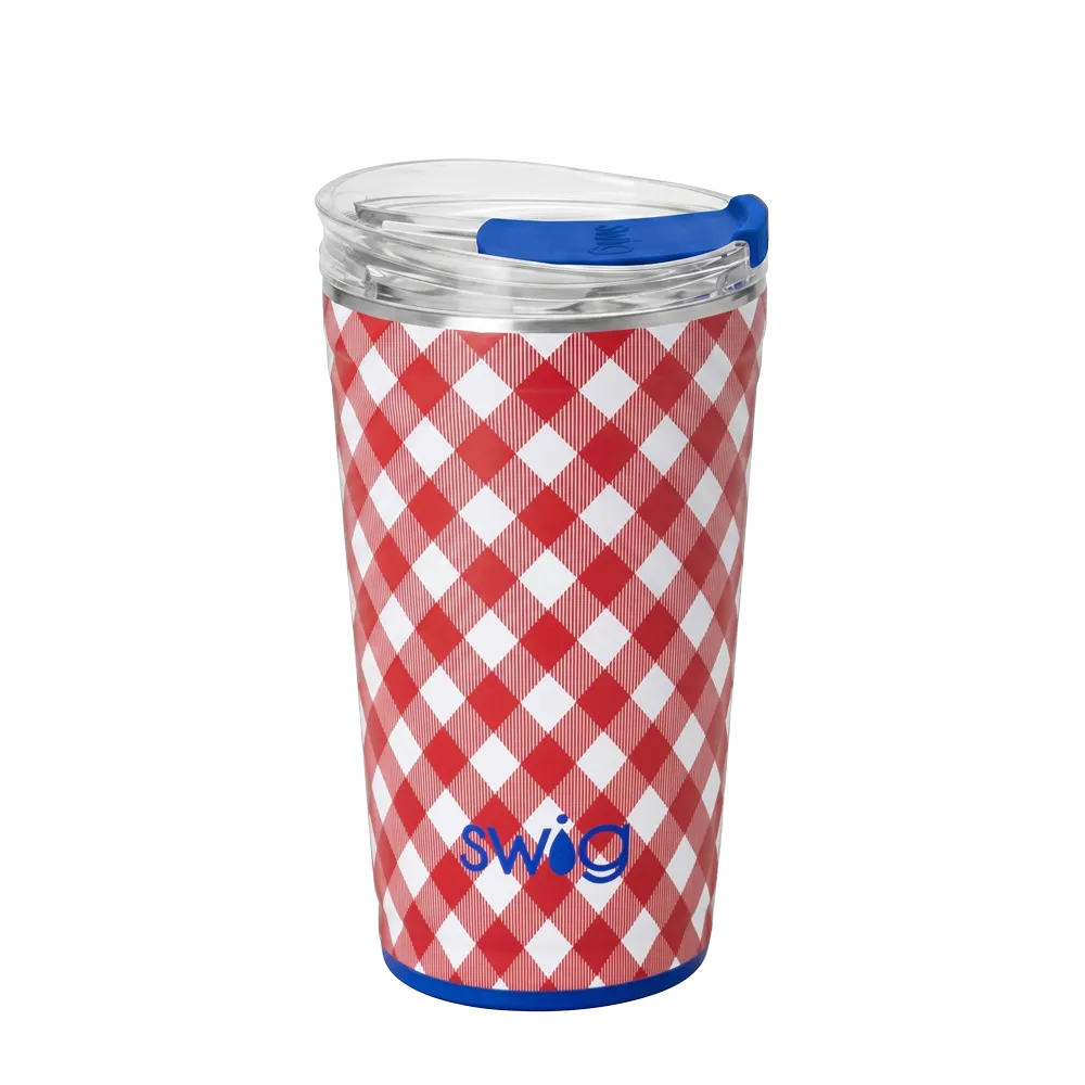 Swig Patterned Party Cup 24 oz Patriotic Picnic