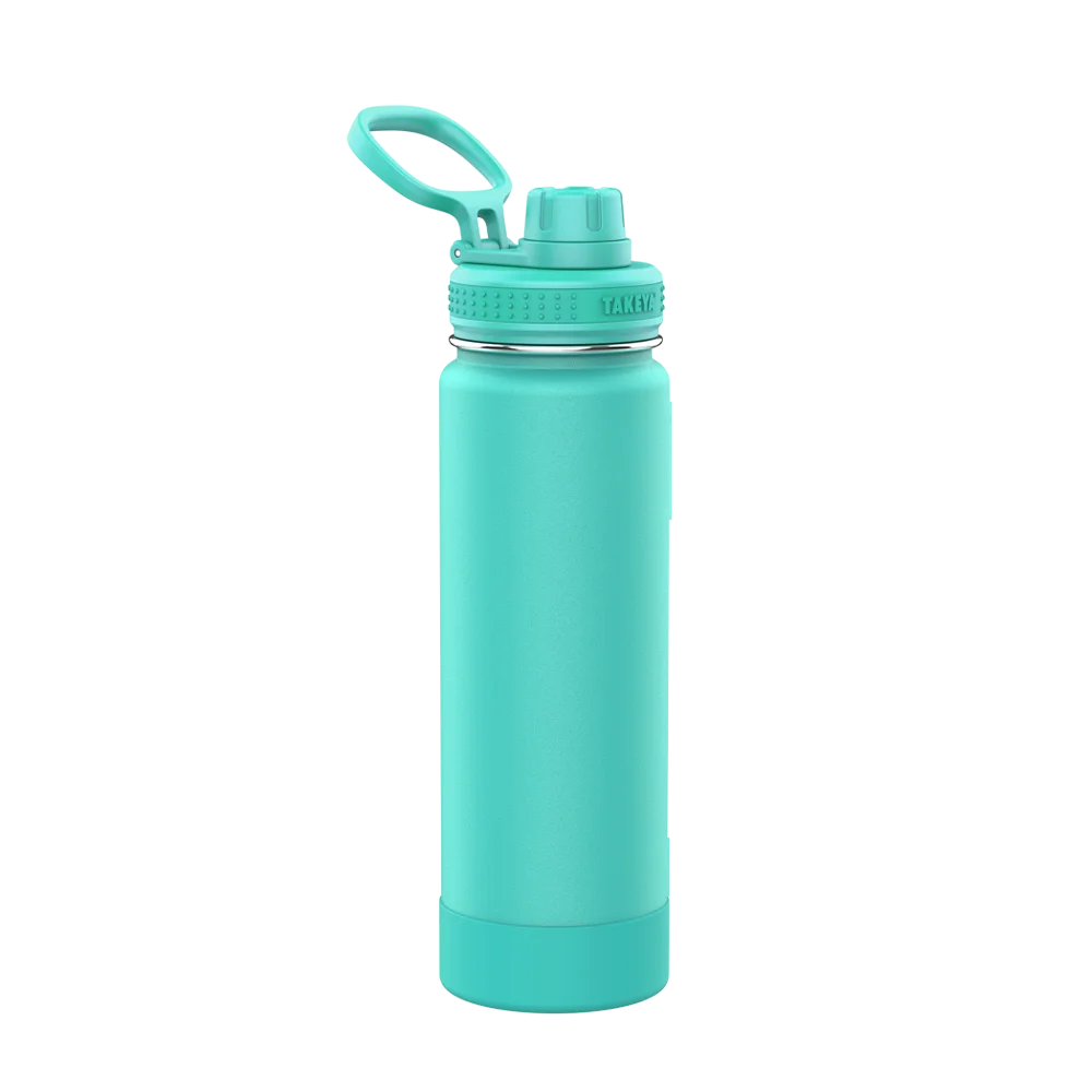 Takeya Actives Water Bottle Spout Lid 24 oz Teal