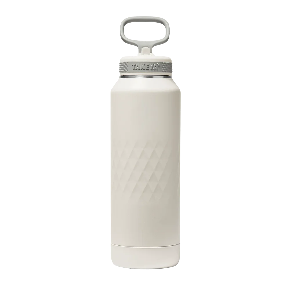 Takeya Sport Water Bottle with Straw Lid 40 oz Alpine