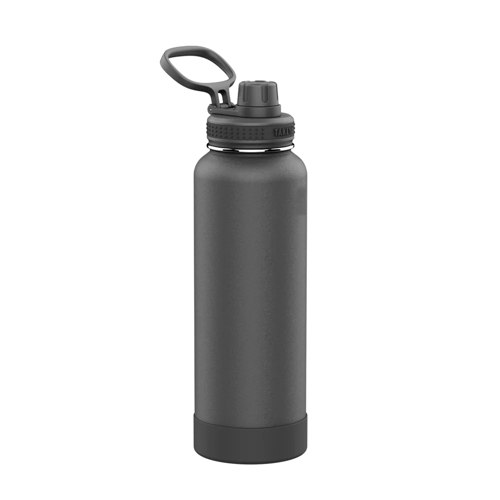 Takeya Actives Water Bottle Spout Lid 40 oz Onyx