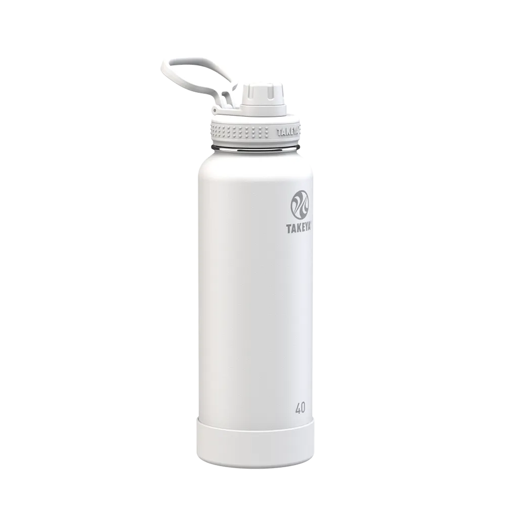 Takeya Actives Water Bottle Spout Lid 40 oz Arctic
