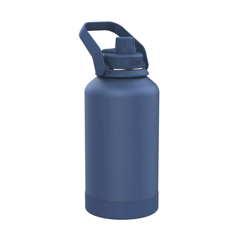 Takeya Actives Water Bottle Spout Lid 64 oz Midnight