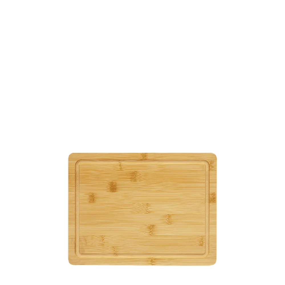 Customization 11.5 x 8.75 Bamboo Cutting Board with Drip Ring