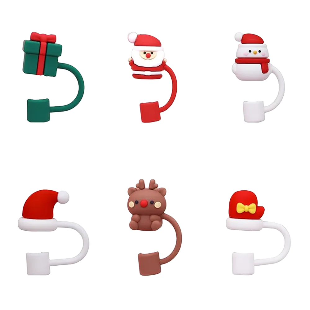 10mm Holiday Straw Topper