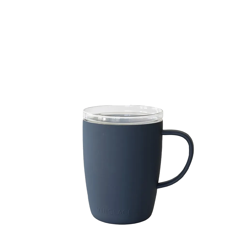 Vinglace 12 oz Glass Lined Coffee cup