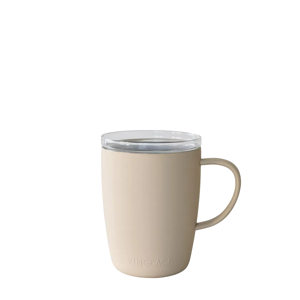 Vinglace 12 oz Glass Lined Coffee cup