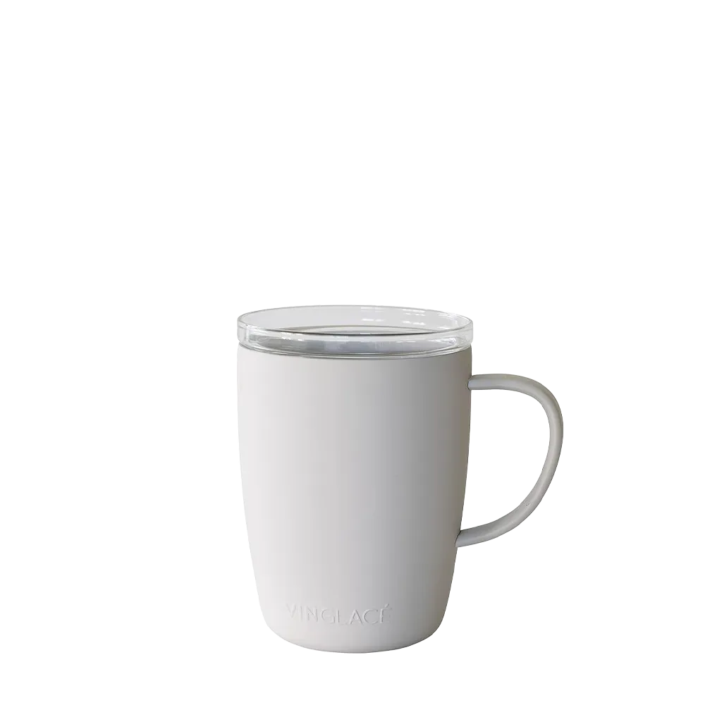 Vinglace 12 oz Glass Lined Coffee cup
