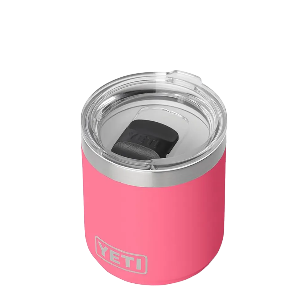 YETI Rambler® Stackable Lowball with DuraSip™ Ceramic Lining 10 oz Tropical Pink