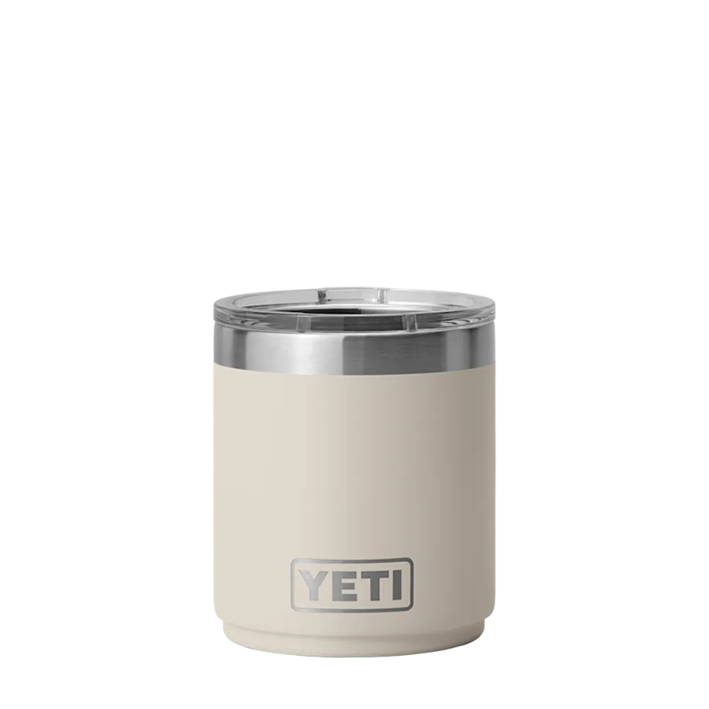 Yeti 10 oz Rambler® Stackable Lowball with DuraSip™ Ceramic Lining
