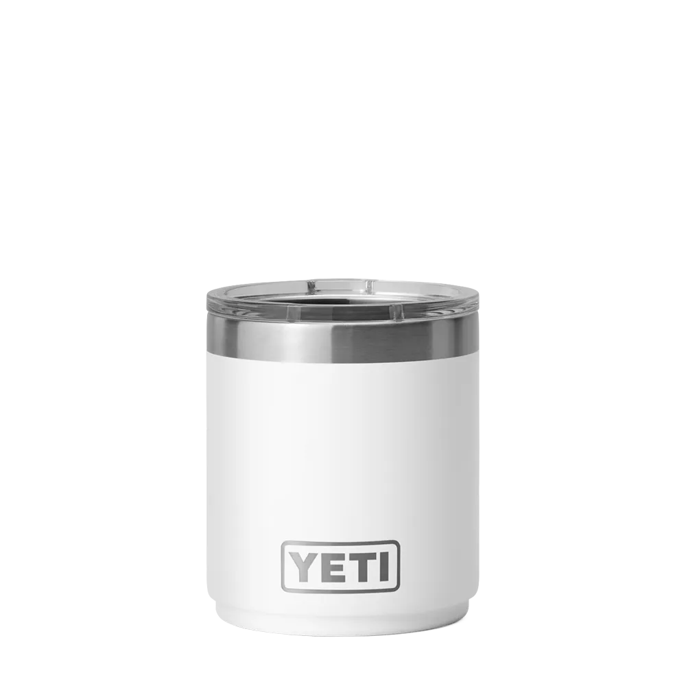Yeti 10 oz Rambler® Stackable Lowball with DuraSip™ Ceramic Lining