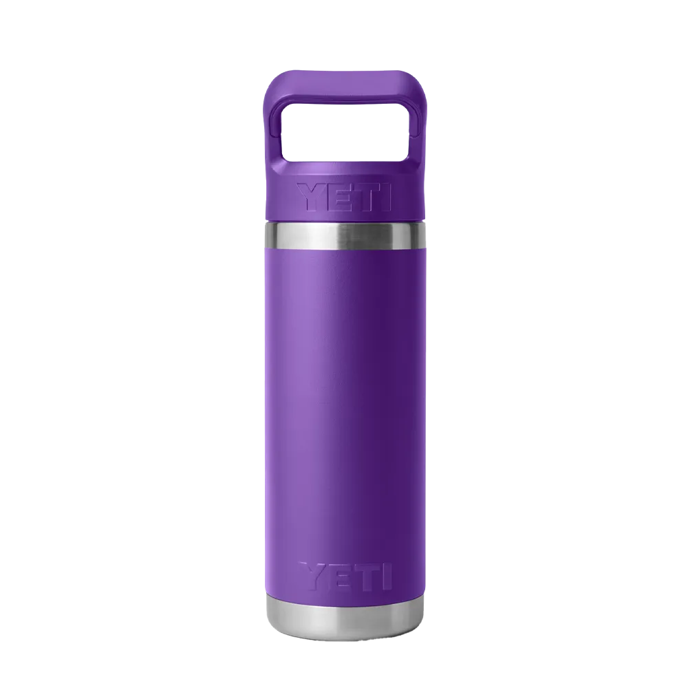 YETI Rambler® Straw Bottle with Color-Matched Straw Lid 18 oz Pace Purple