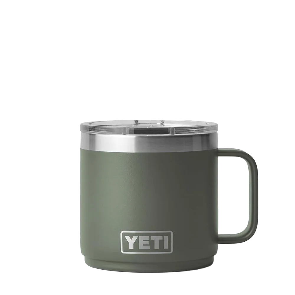 YETI Rambler® Handle Mug 14 oz Camp Green