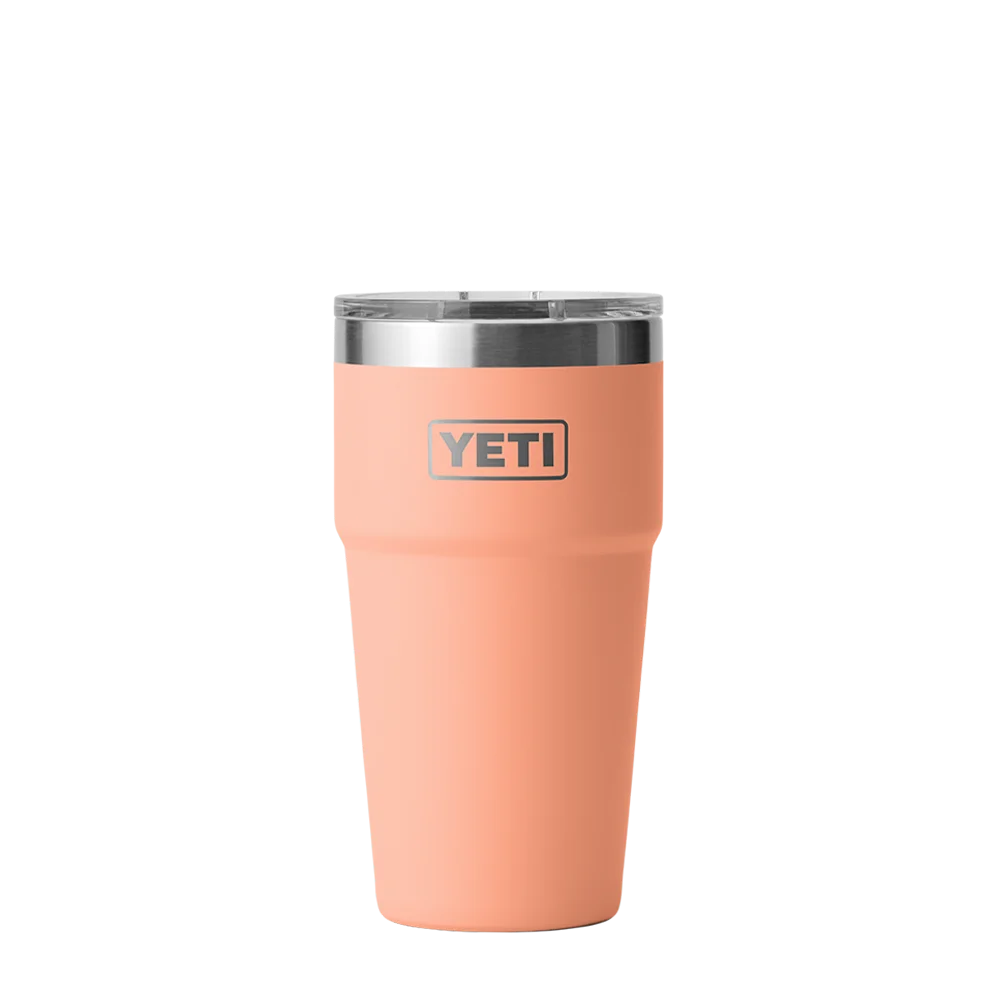YETI Rambler® Stackable Cup with MagSlider™ Lid 20 oz Low Country Peach