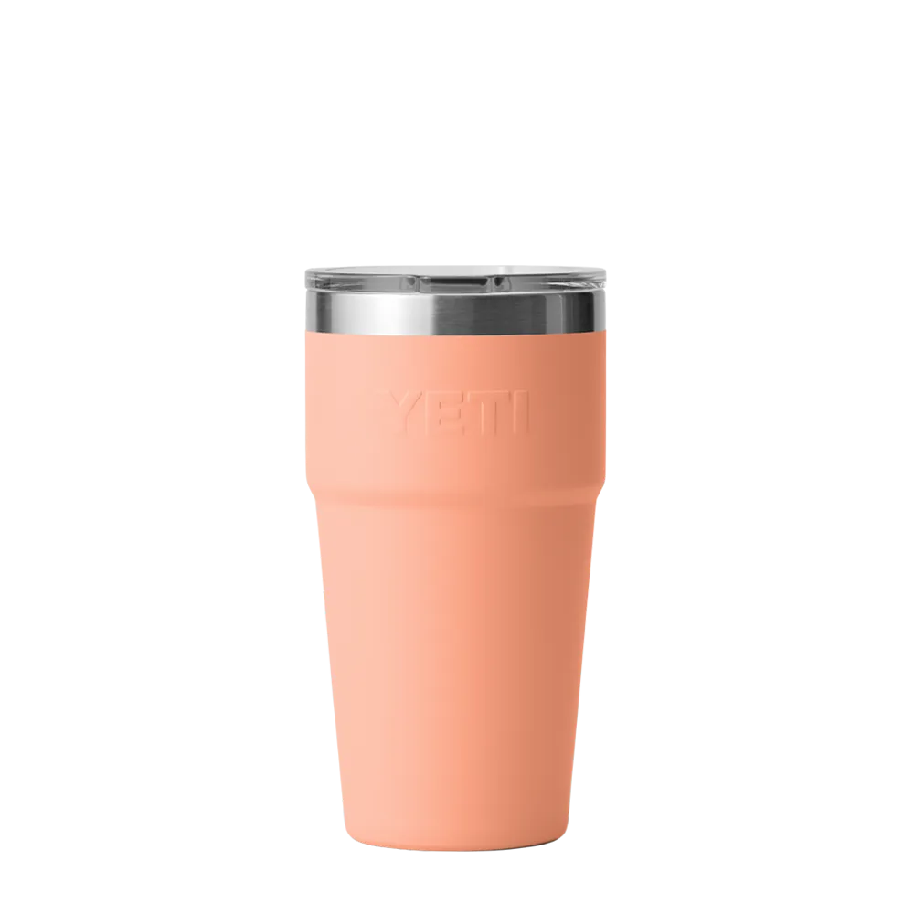 YETI Rambler® Stackable Cup with MagSlider™ Lid 20 oz Low Country Peach